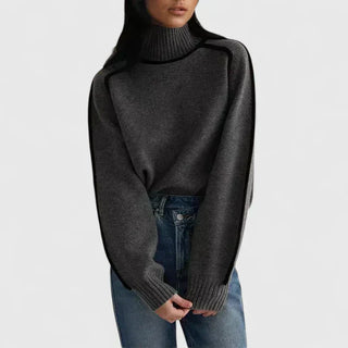 Women's Batwing Turtleneck Sweater