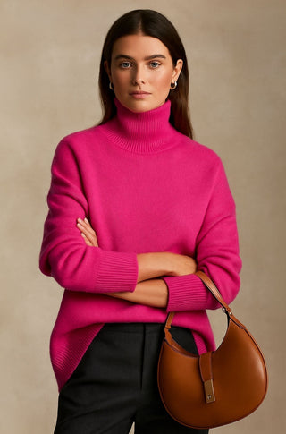 Women's High Turtleneck Sweater