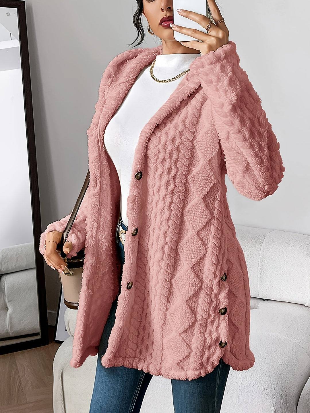 Women's Hooded Casual Cardigan