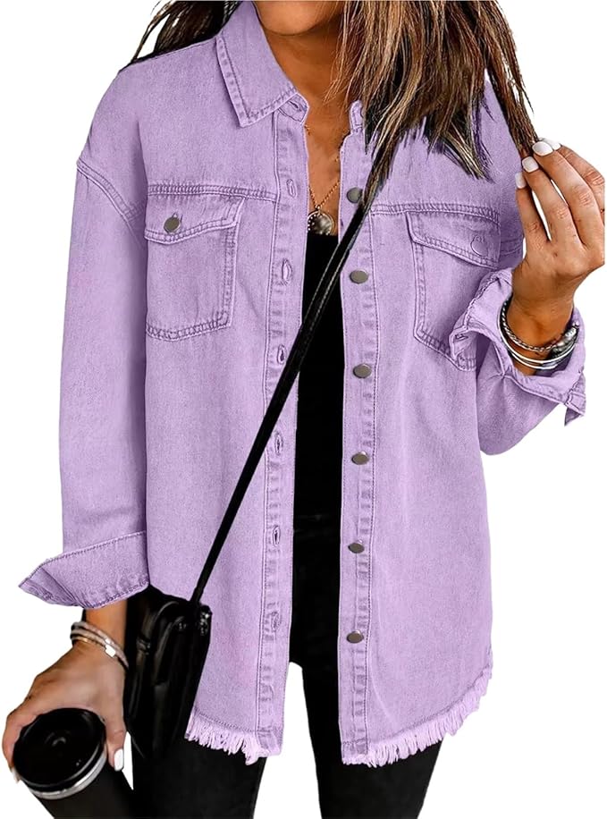 Women's Relaxed Fit Denim Jacket