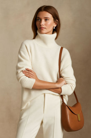 Women's High Turtleneck Sweater