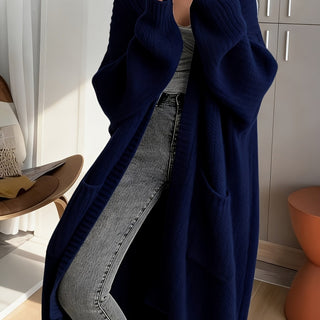 Women's Longline Duster Cardigan with Pockets