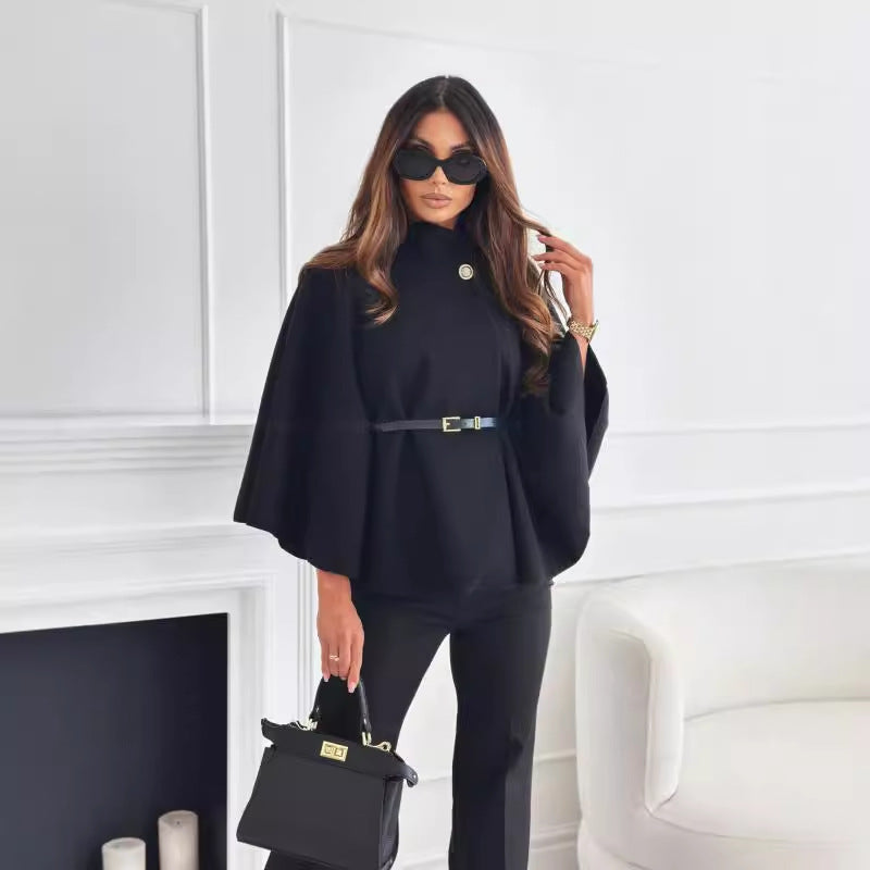 LEA - Stylish Butterfly Jacket with Belt