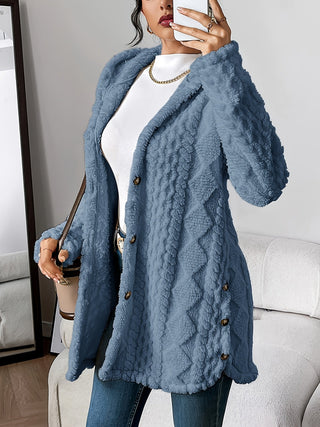 Women's Hooded Casual Cardigan