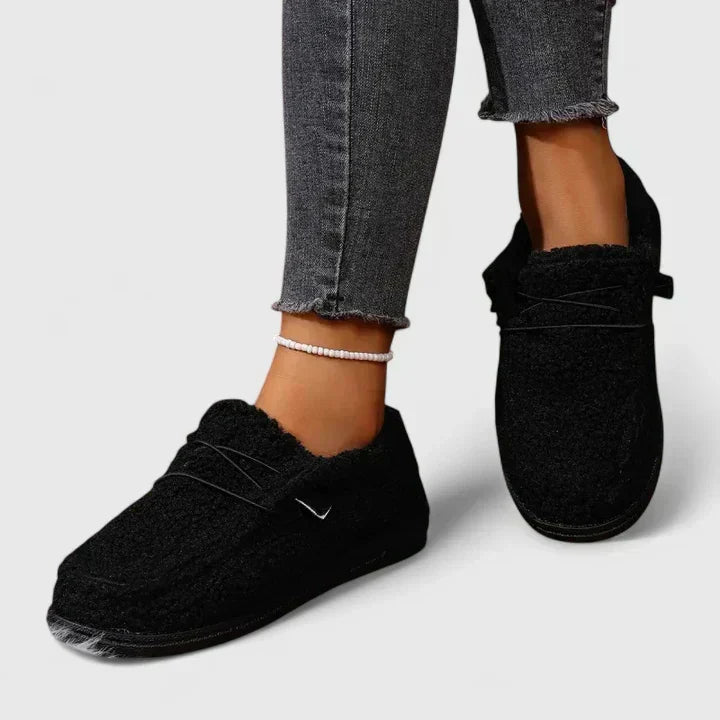 Women's Textured Slip-On Loafers