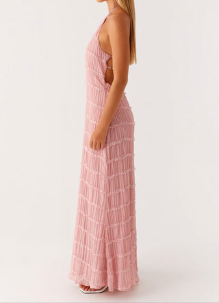 Women's Halter Maxi Dress