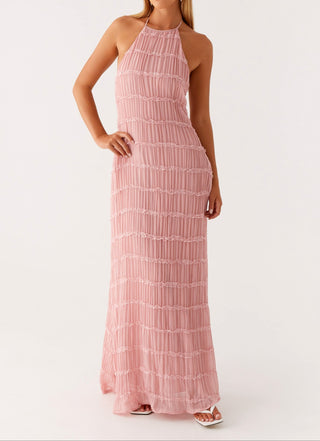 Women's Halter Maxi Dress