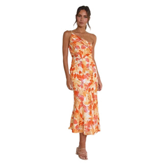 Women's Draped Bodice Maxi Dress