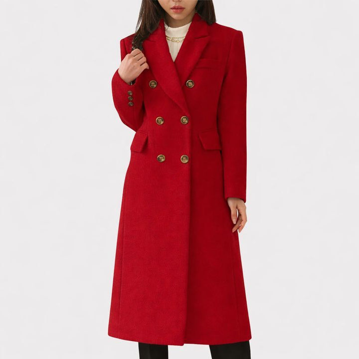 Women's Cozy Longline Winter Overcoat