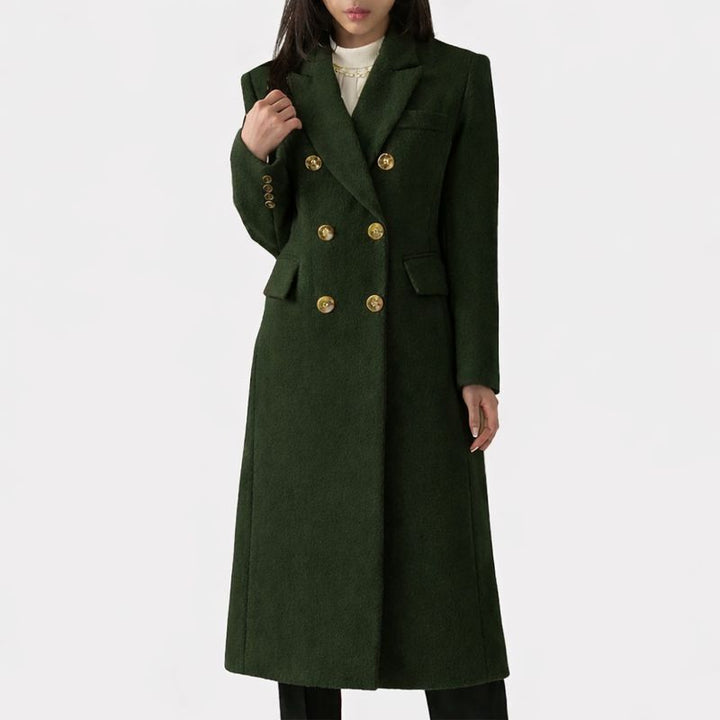 Women's Cozy Longline Winter Overcoat