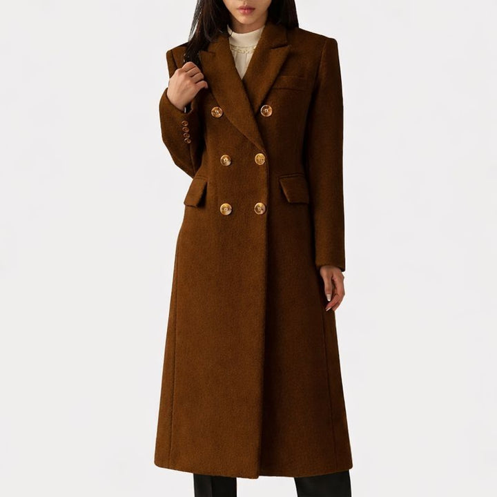 Women's Cozy Longline Winter Overcoat