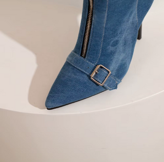 Women's Pointed Toe Stiletto Ankle Boots