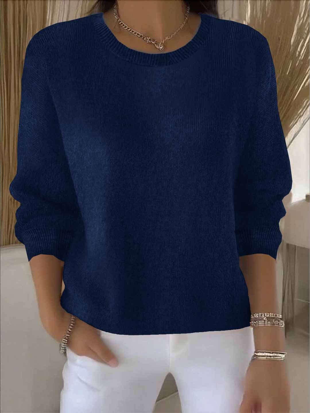 Women's Relaxed Dolman Sleeve Sweater