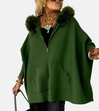 Women's Casual Hooded Longline Coat