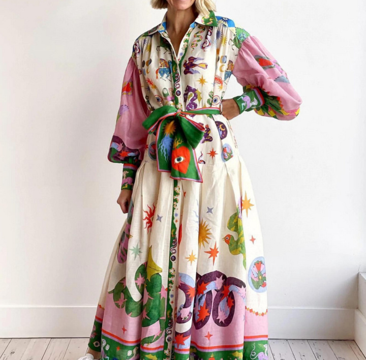 Florence™ | Brightly Coloured Dress