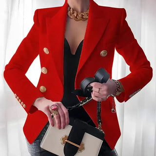 Women's Classic Formal Suit Blazer
