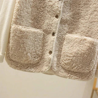 Women's Faux Shearling Sleeveless Cardigan Vest
