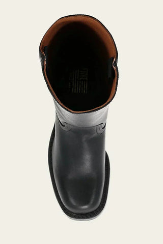 Women's Closed Toe Mid-Calf Heel Boots