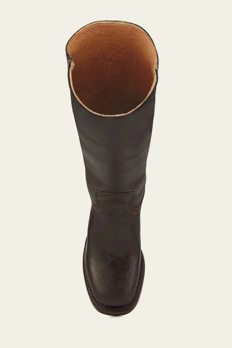 Women's Closed Toe Mid-Calf Heel Boots