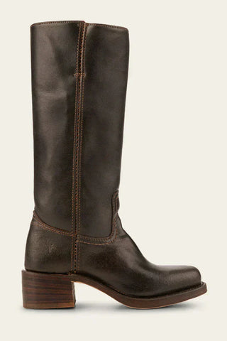 Women's Closed Toe Mid-Calf Heel Boots