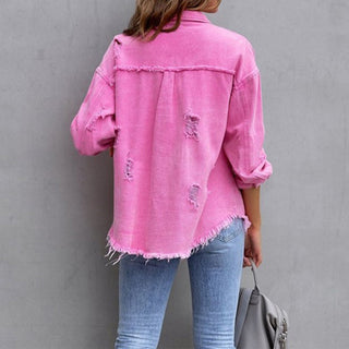 Women's Vintage-Inspired Casual Jacket