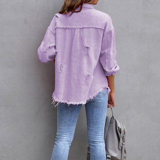 Women's Vintage-Inspired Casual Jacket