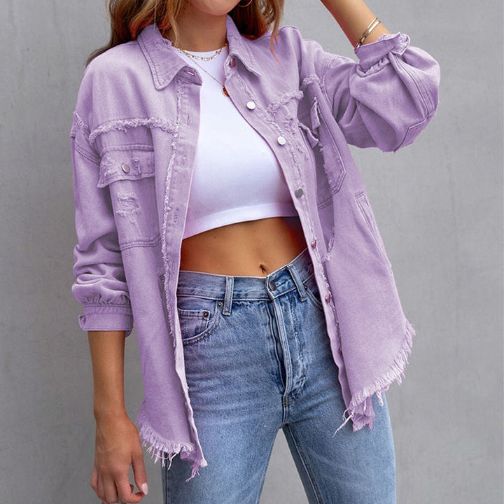 Women's Vintage-Inspired Casual Jacket