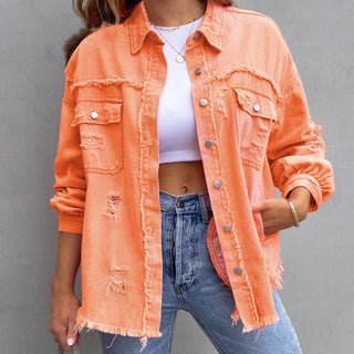Women's Vintage-Inspired Casual Jacket