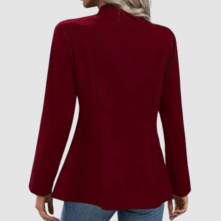 Women's Classic Buttoned Blazer