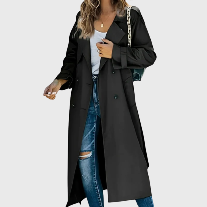 Women's Lightweight Belted Trench Coat