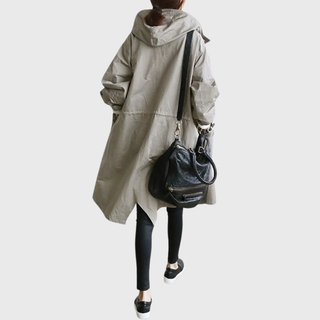 Women's Waterproof Belted Trench Coat