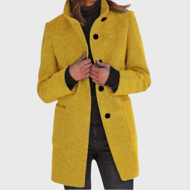 Women's Flattering Belted Overcoat