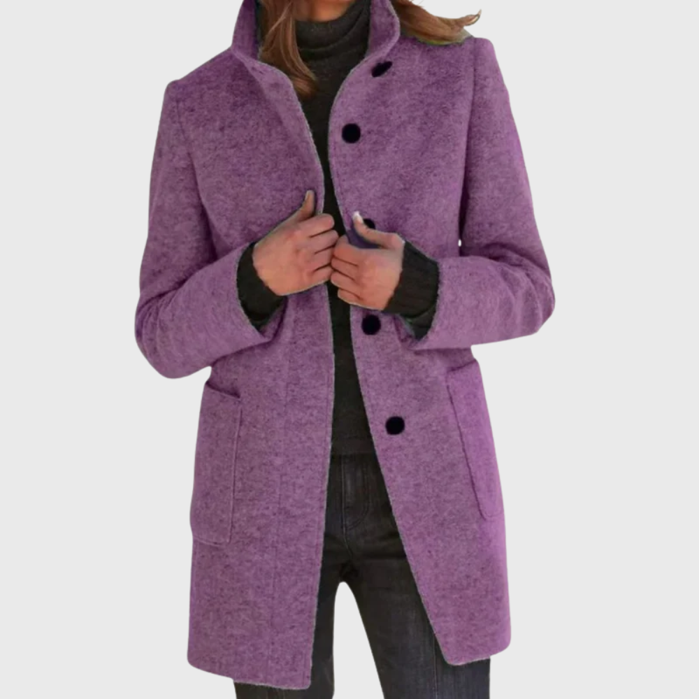 Women's Flattering Belted Overcoat