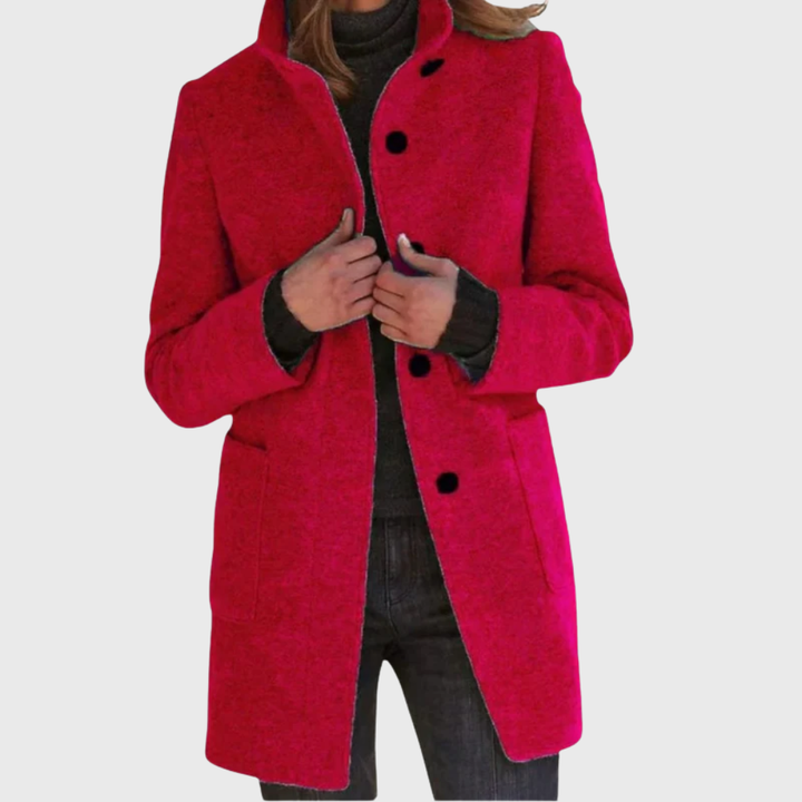 Women's Flattering Belted Overcoat