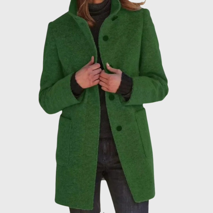 Women's Flattering Belted Overcoat