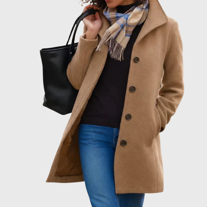 Women's Flattering Longline Coat