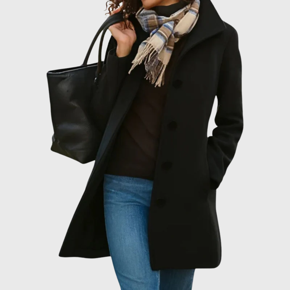 Women's Flattering Longline Coat