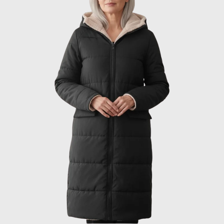 Women's Reversible Padded Puffer Coat