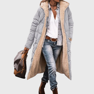 Women's Reversible Padded Puffer Coat