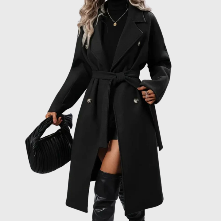 Women's Longline Winter Trench Coat