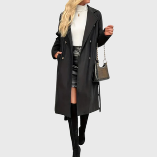 Women's Longline Winter Trench Coat