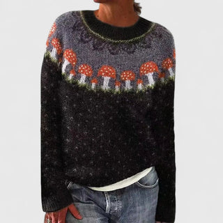 Women's Fair Isle Crew Neck Sweater