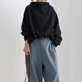 Women's Straight-Cut Knit Sweater