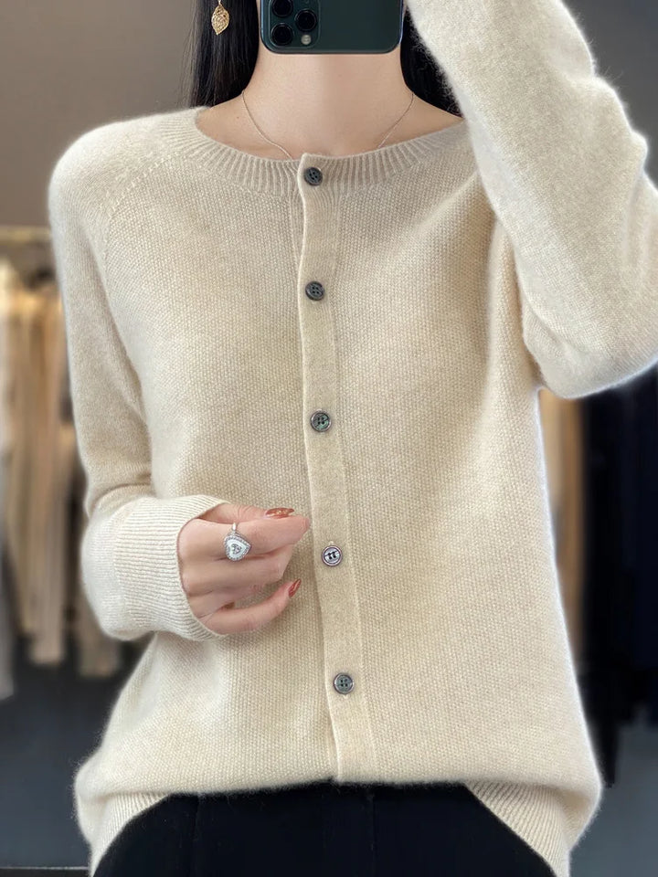Women's Button Front Knit Cardigan