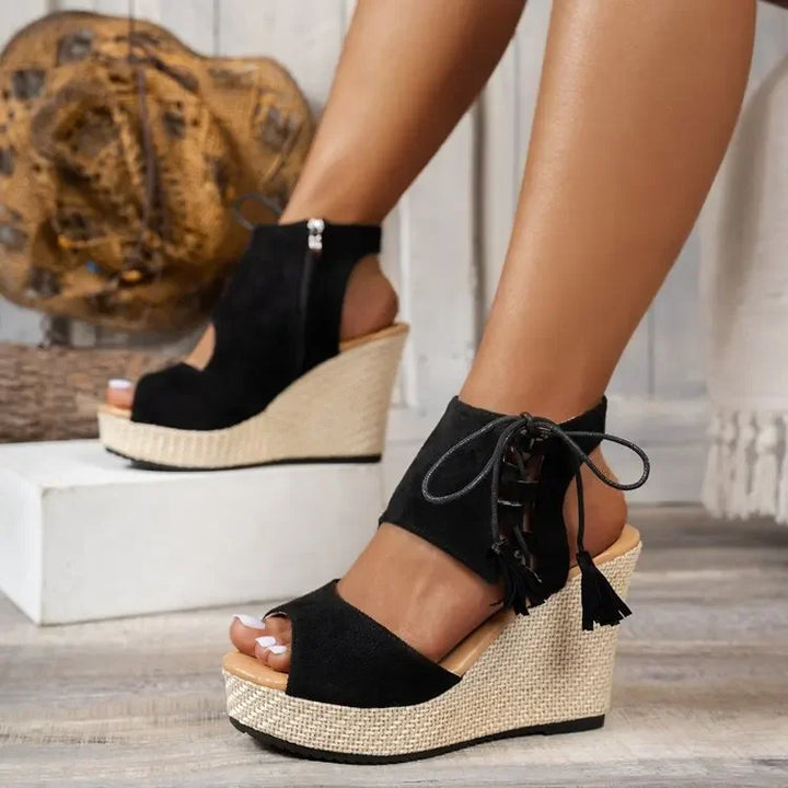 Karessa™| Wedge Sandals