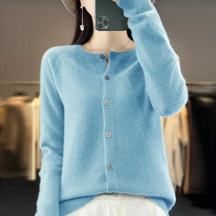 Women's Button Front Knit Cardigan