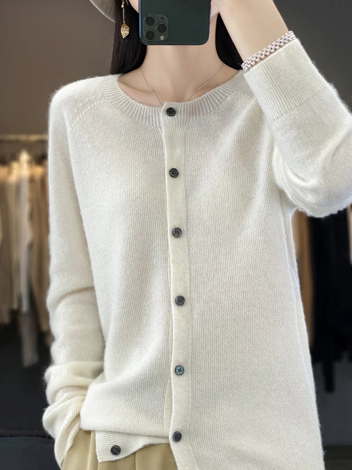 Women's Button Front Knit Cardigan