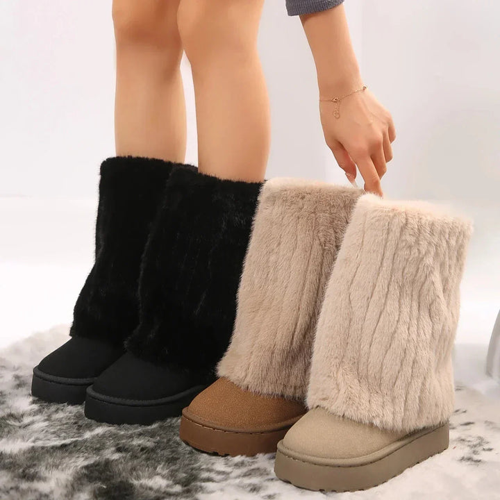 Women's Tall Plush Shaft Boots