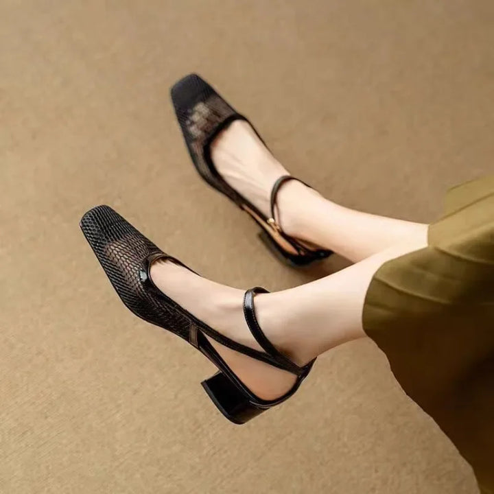 Celesta™| Block Heel Sandals