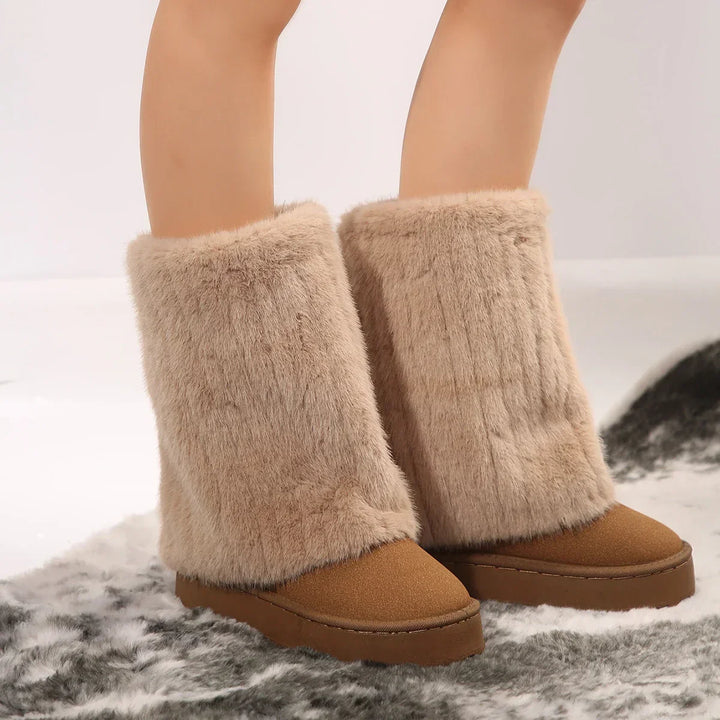 Women's Tall Plush Shaft Boots